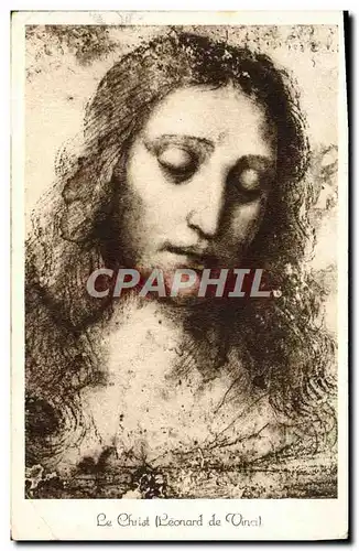 Cartes postales Le Christ Leonard de Vinci