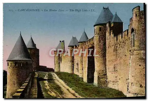 Ansichtskarte AK Carcassonne Les Hautes lices