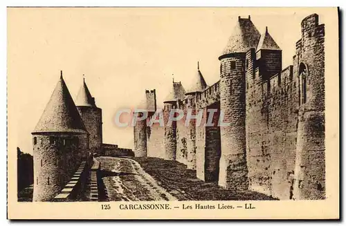 Ansichtskarte AK Carcassonne Les Hautes Lices