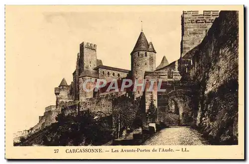 Cartes postales Carcassonne Les Avants Portes De I&#39Aude
