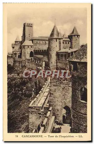 Cartes postales Carcassonne Tour De I&#39Inquisition