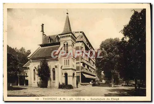 Ansichtskarte AK Thorenc Sanatorium Du Clerge