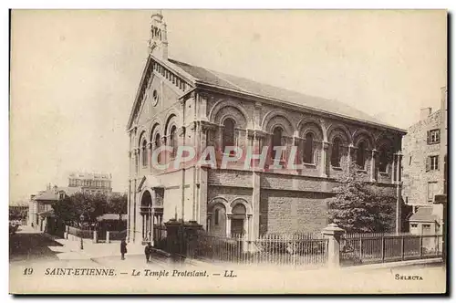 Ansichtskarte AK Religion prostestante Saint Etienne Temple protestant