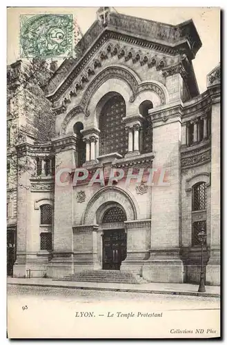 Ansichtskarte AK Religion prostestante Lyon Temple protestant