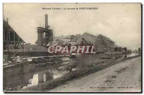 Ansichtskarte AK Sucrerie de Pont d&#39Arbres Environs d&#39Ardres