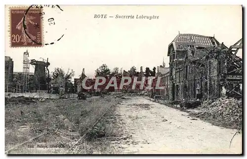 Cartes postales Sucrerie Labruyere Roye