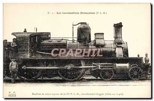 Ansichtskarte AK Train Locomotive Machine de trains express de la Cie PLM