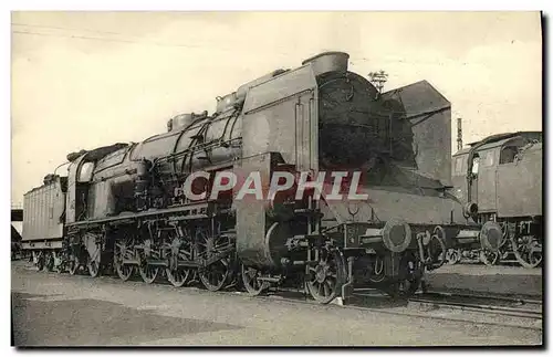 Ansichtskarte AK Train Locomotive du Sud Est Machine 241 D 17