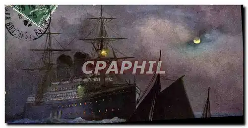 Cartes postales Bateau Paquebot