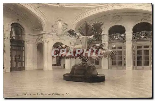 Cartes postales Vichy le foyer du Theatre