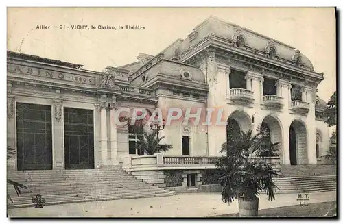 Cartes postales Vichy Le casino Le Theatre