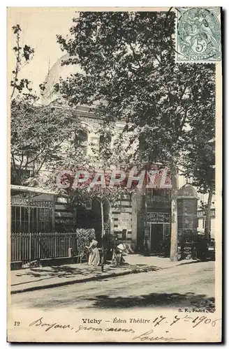 Cartes postales Vichy Eden Theatre
