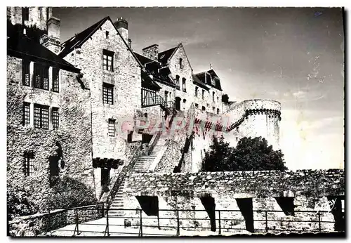Cartes postales moderne Mont Saint Michel La tour du Nord