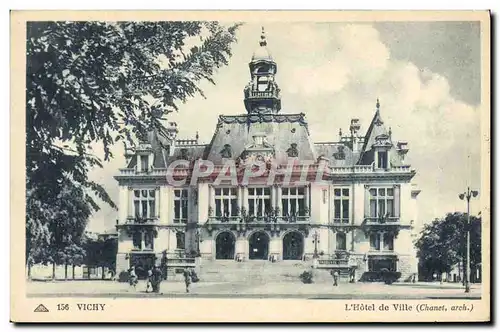 Cartes postales moderne Vichy L&#39Hotel De Ville