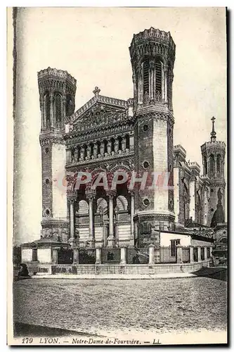 Cartes postales Lyon Notre Dame De Fourviere