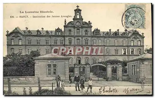 Cartes postales Nancy Institution des jeunes aveugles