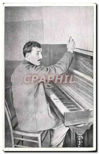 Cartes postales Gabriel Paradis Soldat aveugle en reeducation a Reuilly