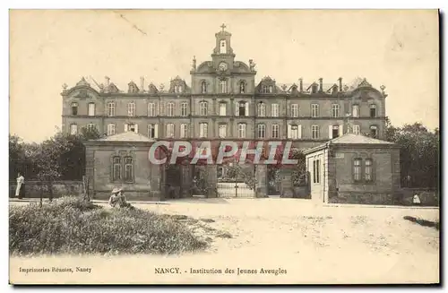 Cartes postales Nancy Institution des jeunes aveugles