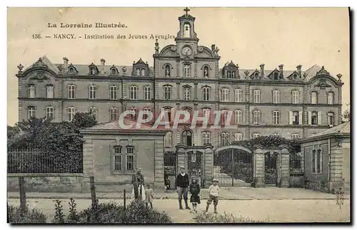 Cartes postales Nancy Institution des jeunes aveugles