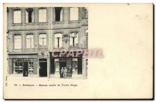 Cartes postales Besancon Maison natale de Victor Hugo Pharmacie
