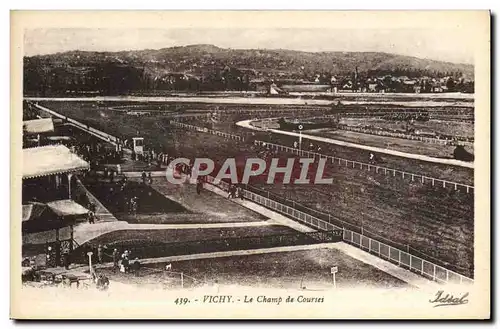 Cartes postales Cheval Equitation Hippisme Vichy le champ de courses
