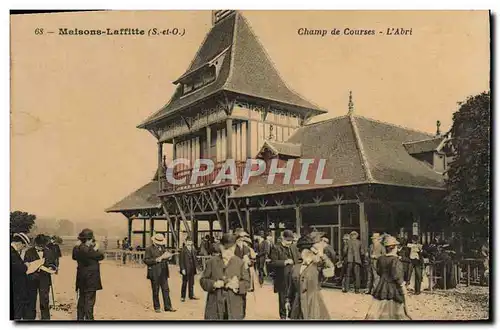 Ansichtskarte AK Cheval Equitation Hippisme Maisons laffitte Champ de courses L&#39abri