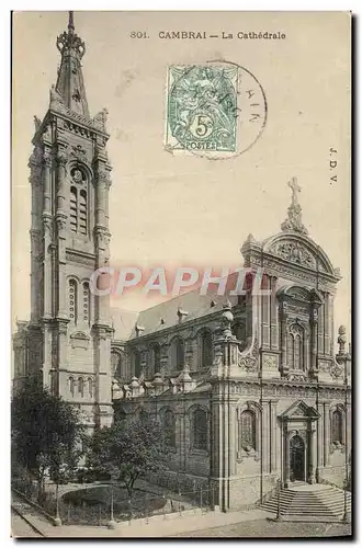 Cartes postales Cambrai La Cathedrale