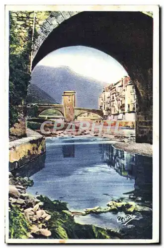 Cartes postales Sospel Le Vieux Pont Sur La Vevera