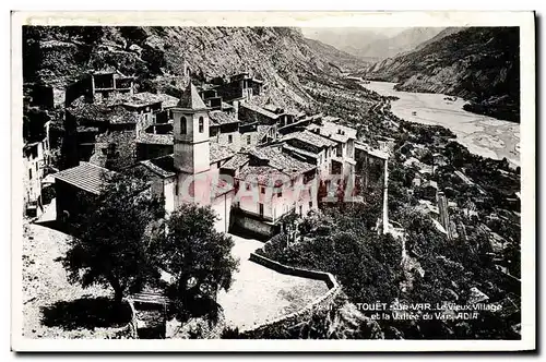 Cartes postales Sospel Le Vieux village et la vallee du Var