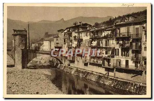 Ansichtskarte AK Sospel Vieilles Maisons Sur La Bevera