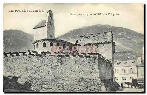 Cartes postales Luz Eglise fortifiee des templiers