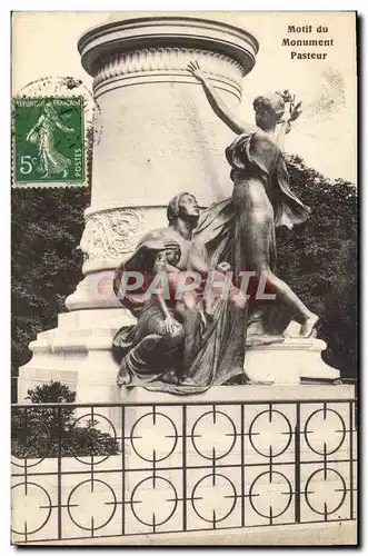 Cartes postales Motif du monument Pasteur