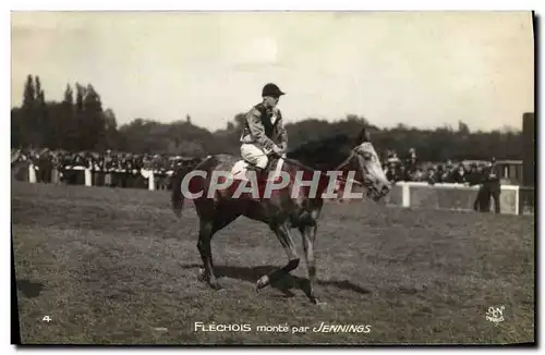 Cartes postales Cheval Equitation Hippisme Flechois monte par Jennings