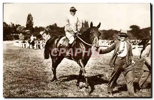 Ansichtskarte AK Cheval Equitation Hippisme Hotweed monte par Guy Garnier