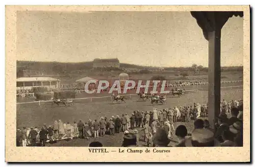 Cartes postales Cheval Equitation Hippisme Vittel un champ de courses
