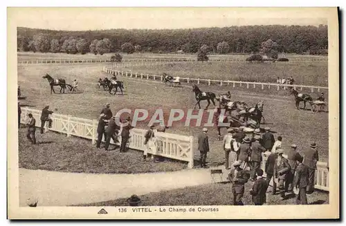 Cartes postales Cheval Equitation Hippisme Vittel Le champ de courses