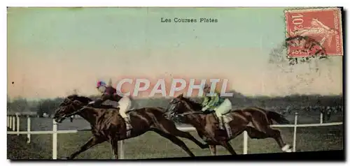 Cartes postales Cheval Equitation Hippisme Les courses pistes