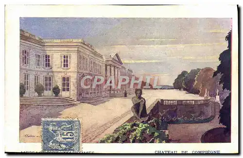 Ansichtskarte AK Bateau Paquebot Messageries Maritimes Chateau de Compiegne