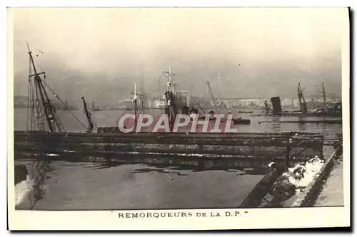 Cartes postales Bateau Remorqueurs de la DP