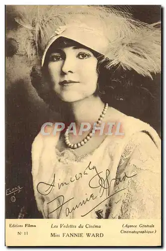 Cartes postales moderne Cinema Miss Fannie Ward