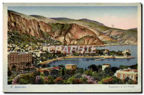 Cartes postales Beaulieu Panorama et les Hotels