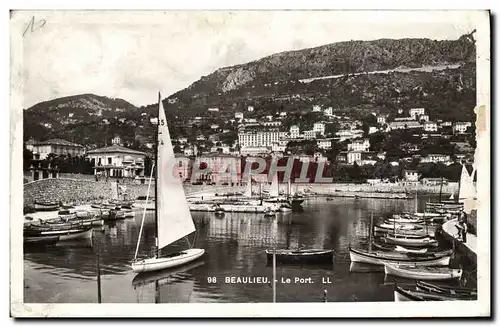 Cartes postales Beaulieu Le Port Bateaux