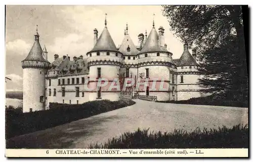 Cartes postales Chateau de Chaumont Vue d&#39ensemble