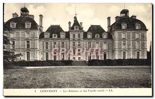 Cartes postales Cheverny Le Chateau La Facade Nord