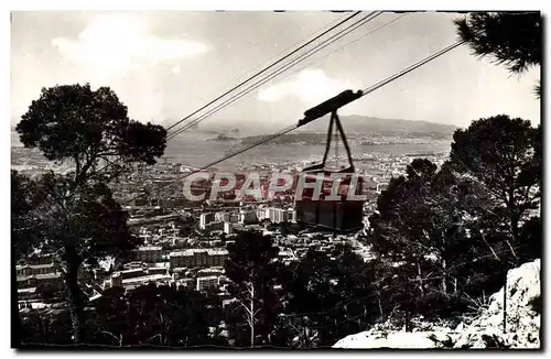 Cartes postales moderne Toulon Vue Generale et le Teleferique