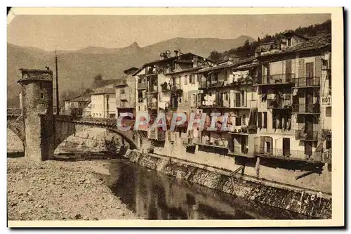 Cartes postales Sospel Vieilles Maisons Sur la Bevera