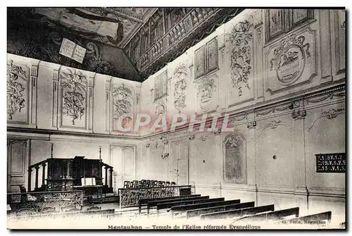 Cartes postales Montauban Temple de l'eglise reformee Evangelique