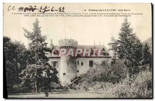 Cartes postales Chateau de la Garde templiers
