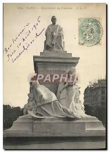 Ansichtskarte AK Paris Monument de Pasteur