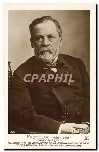 Cartes postales Pasteur Bilogiste